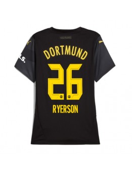 Ženski Nogometna dresi replika Borussia Dortmund Julian Ryerson #26 Gostujoči 2024-25 Kratek rokav